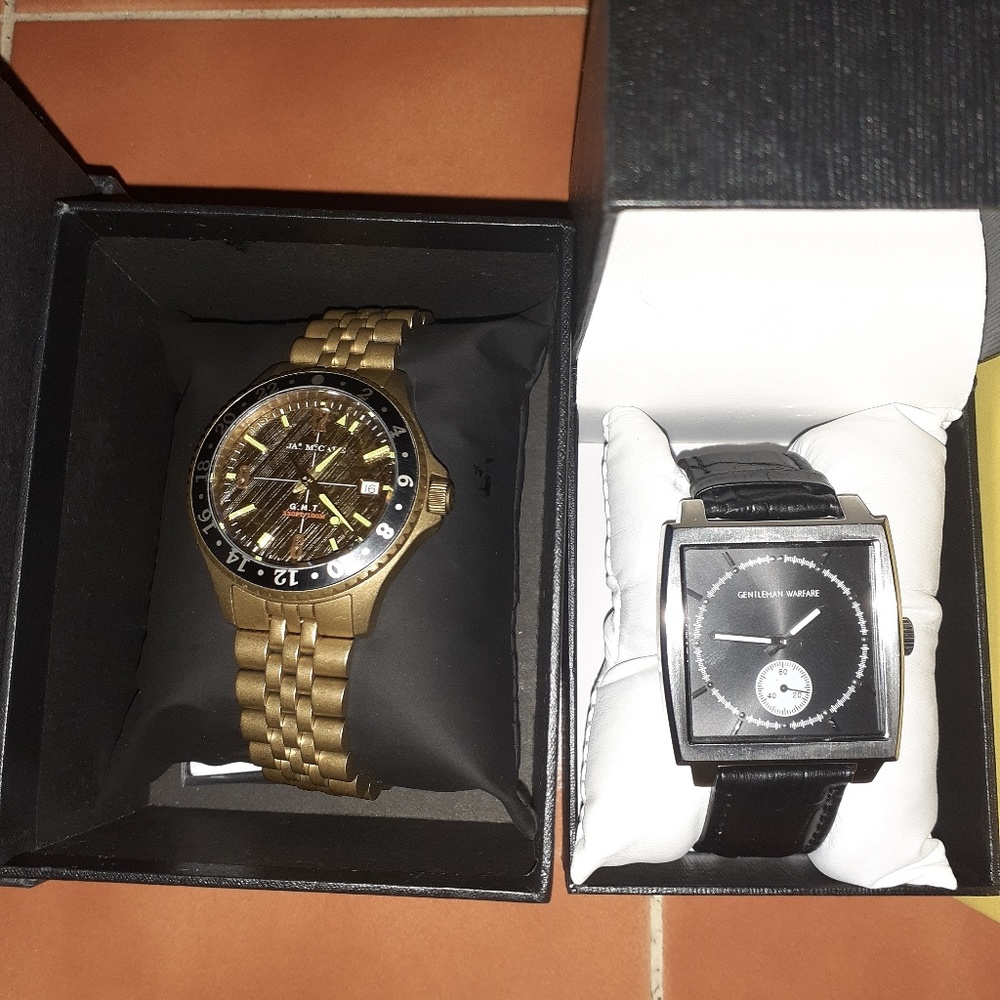 A James McCabe,  and Gentleman Warfare watch